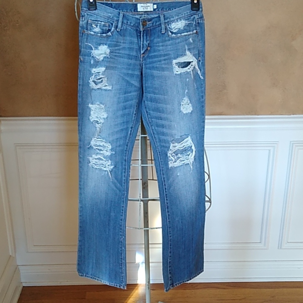 Abercrombie & Fitch Distressed Jeans